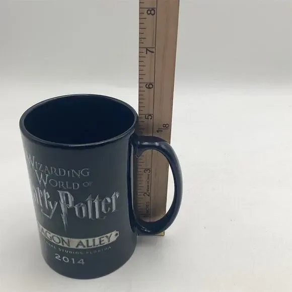 Universal Studios Harry Potter‎ Diagon Alley 2014 Black Coffee Mug Cup - Picture 8 of 8
